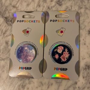 PopSockets set of 2 NEW Galaxy Floral iPhone